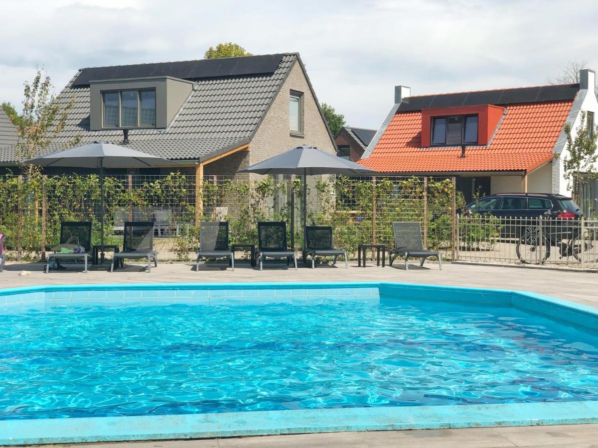 Chalet 516 Op Recreatiepark De Wielen Sint Maarten Ngoại thất bức ảnh